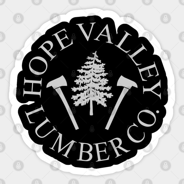 Hope Valley Lumber Co. Sticker by klance